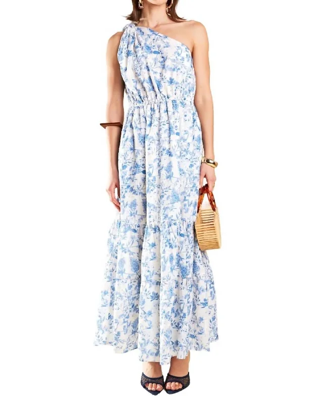 Price Drops You’ll Love!Price Drops You’ll Love!Floral One Shoulder Maxi Dress In Blue Price Drops You’ll Love!Price Drops You’ll Love!Floral One Shoulder Maxi Dress In Blue