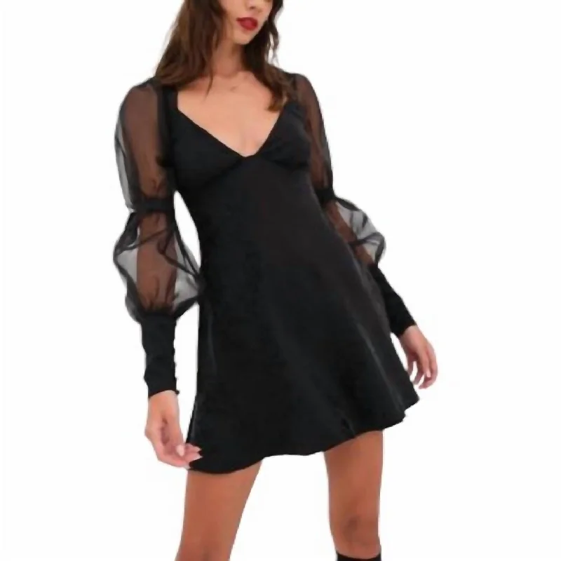 Save Money, Shop Happy!Save Money, Shop Happy!Gabrielle Mini Dress In Black