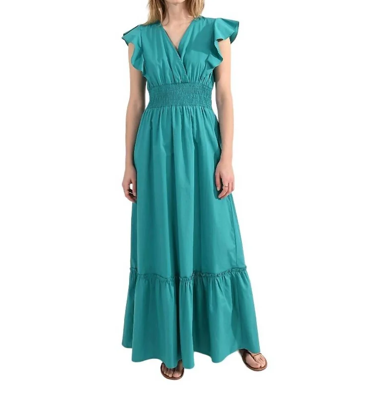 Get More for Less!Get More for Less!Heloise Maxi Dress In Emerald