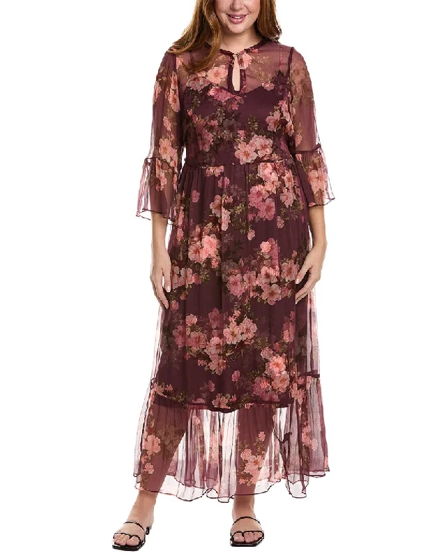 Instant Savings Await!Instant Savings Await!Johnny Was Plus Winonna Silk Maxi Dress Instant Savings Await!Instant Savings Await!Johnny Was Plus Winonna Silk Maxi Dress