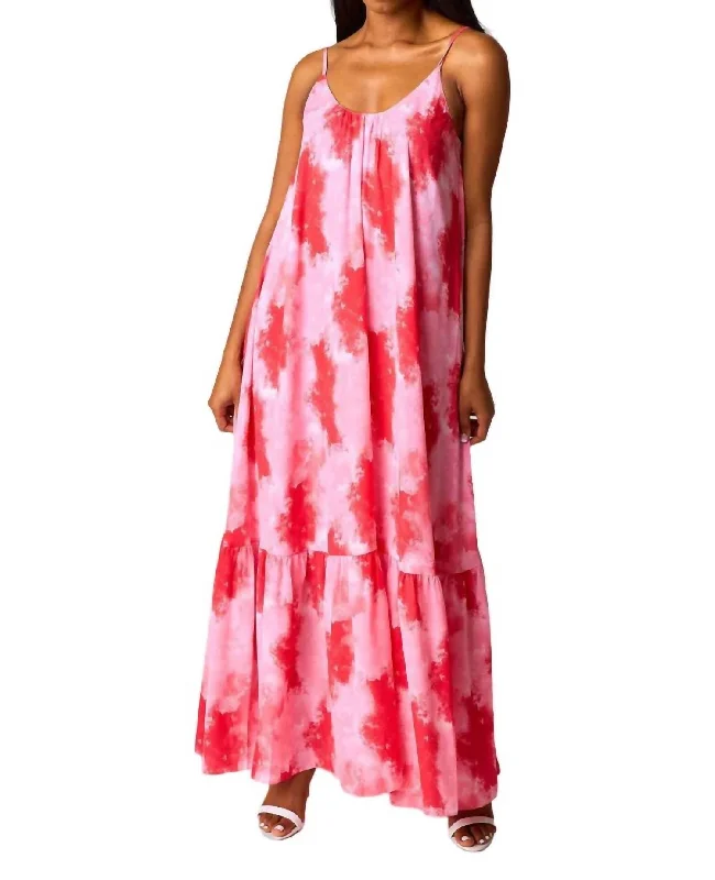 Instant Savings Await!Instant Savings Await!Katey Sunset Maxi Dress In Red