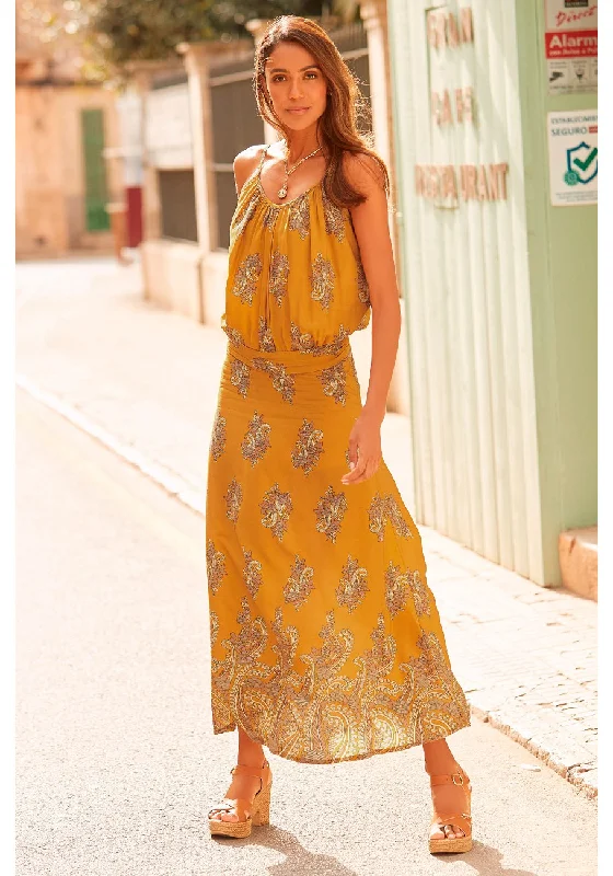 Score Big Savings Today!Score Big Savings Today!LASCANA Women's Paisley Print Maxi Dress