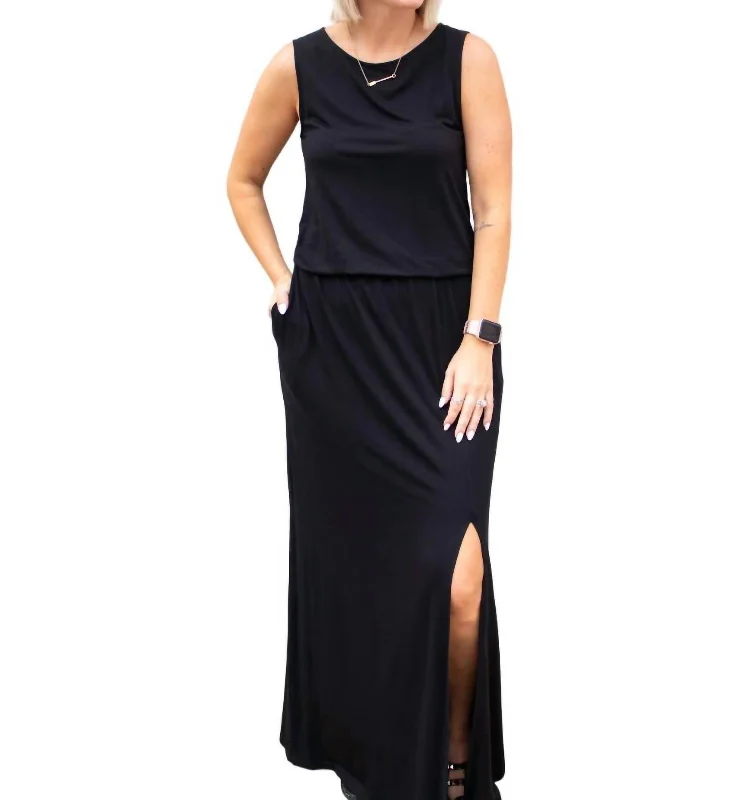 Only a Few Left – Order Now!Only a Few Left – Order Now!Loose Fit Maxi Dress In Black Only a Few Left – Order Now!Only a Few Left – Order Now!Loose Fit Maxi Dress In Black