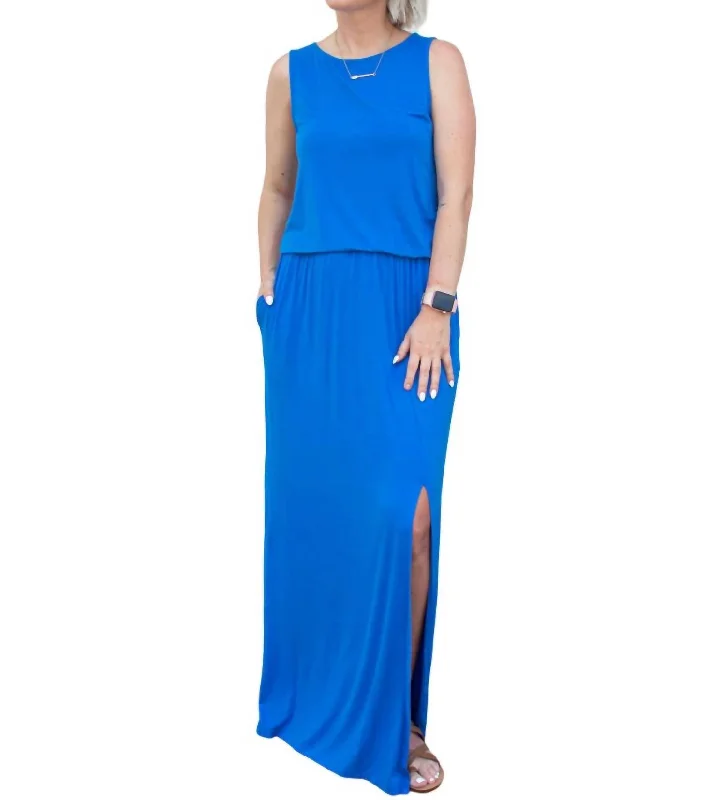 Seasonal Sale – Shop Now!Seasonal Sale – Shop Now!Loose Fit Maxi Dress In Slate Blue Seasonal Sale – Shop Now!Seasonal Sale – Shop Now!Loose Fit Maxi Dress In Slate Blue