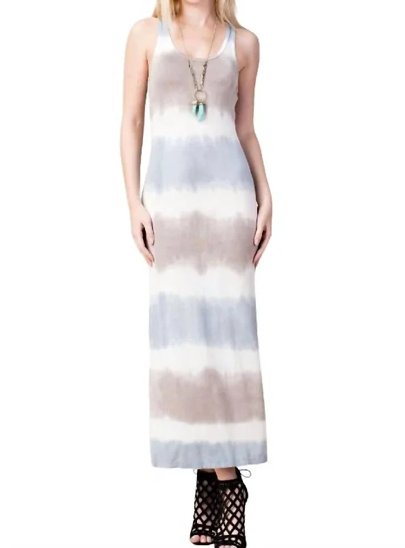 Incredible Savings Inside!Incredible Savings Inside!Lottie Tie-Dye Maxi Dress In White Multi Incredible Savings Inside!Incredible Savings Inside!Lottie Tie-Dye Maxi Dress In White Multi