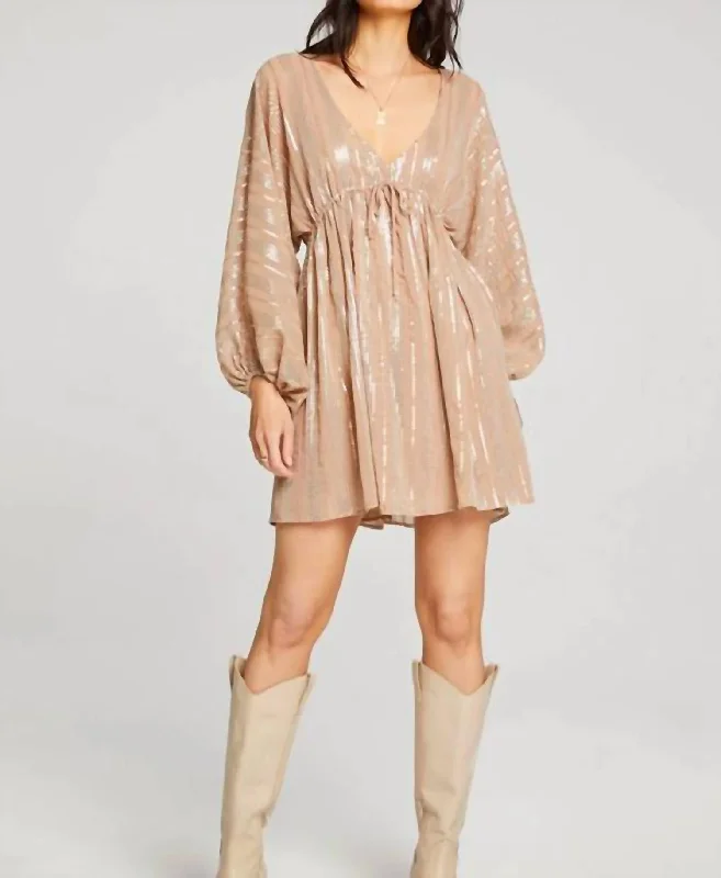 Get More for Less!Get More for Less!Neiman Mini Dress In Champagne