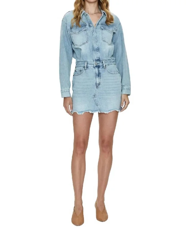 Your Favorite Sale is Back!Your Favorite Sale is Back!Nina Long Sleeve Mini Dress In Reservoir Your Favorite Sale is Back!Your Favorite Sale is Back!Nina Long Sleeve Mini Dress In Reservoir
