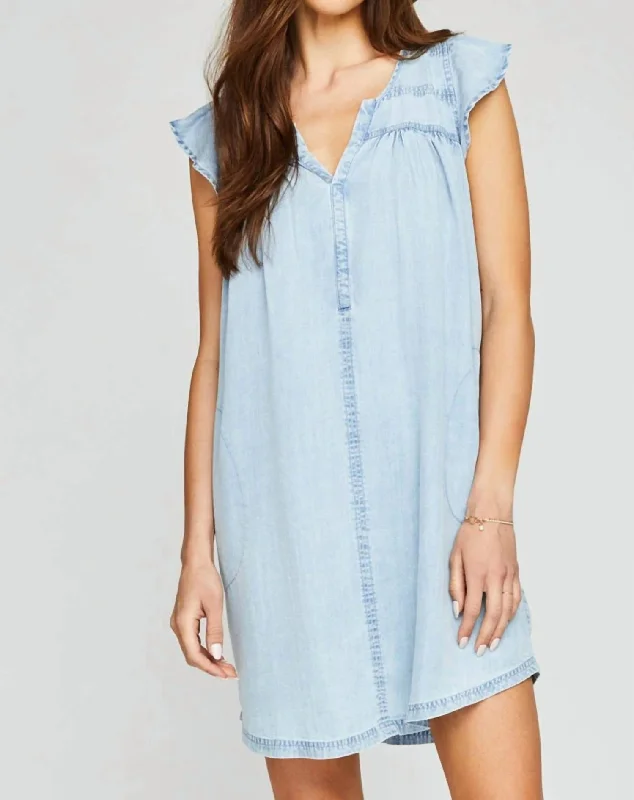 Mega Sale Happening Now!Mega Sale Happening Now!Olivia Mini Dress In Light Blue