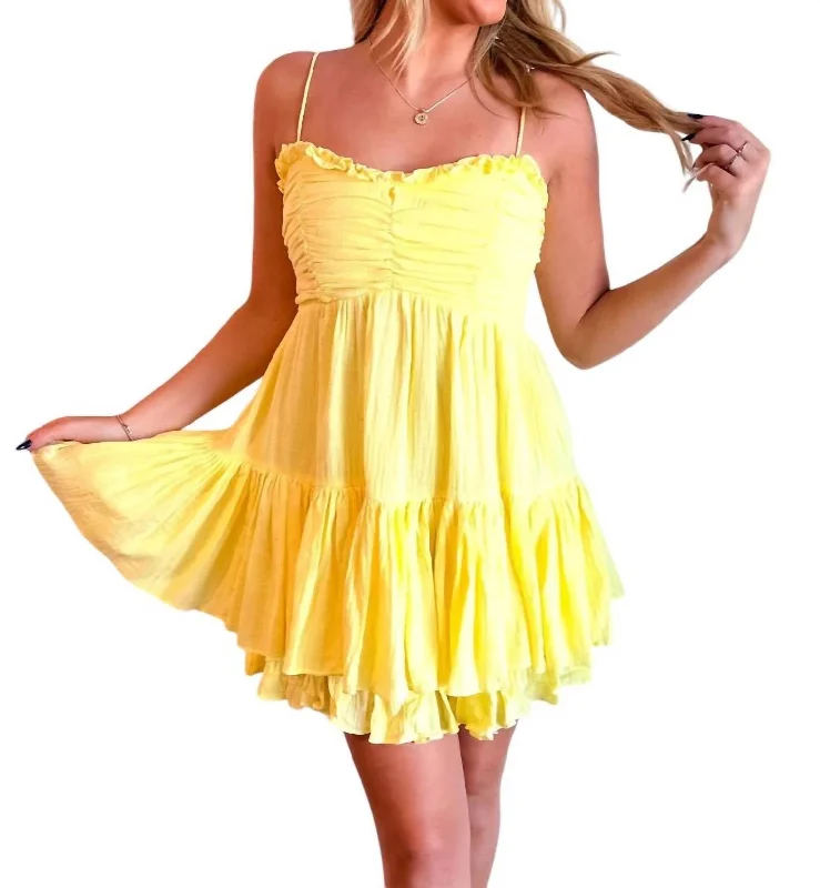 Best Offers of the Month!Best Offers of the Month!Olivia Mini Dress In Yellow