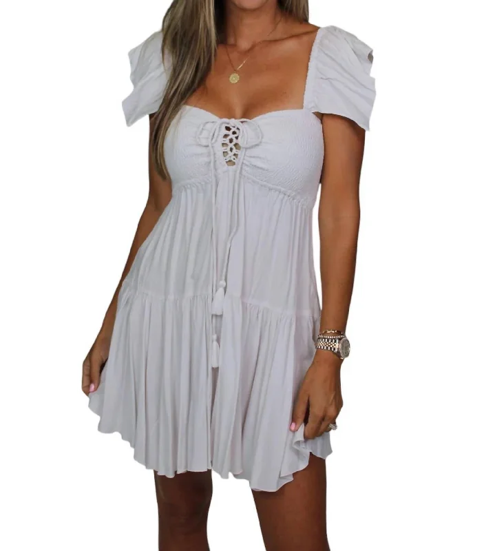 Great Deals, Just for You!Great Deals, Just for You!Passione Mini Dress In White