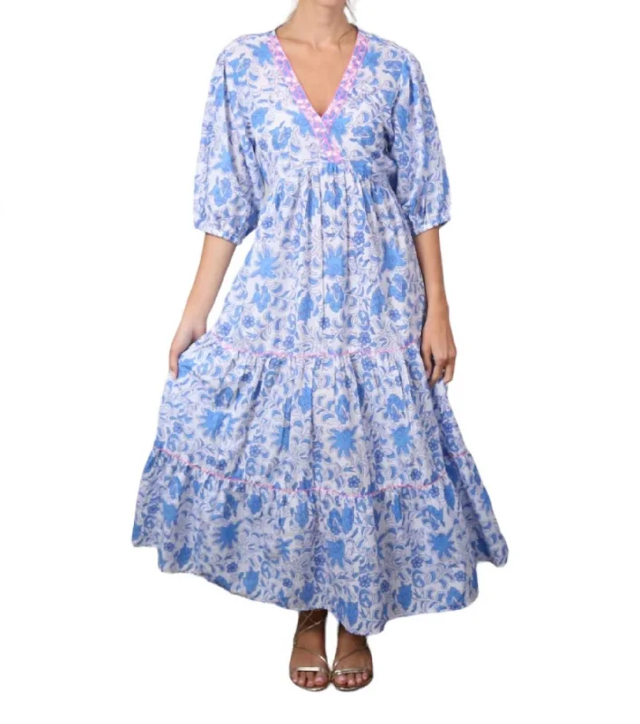 Get More, Spend Less – Shop Now!Get More, Spend Less – Shop Now!Pilar Maxi Dress In Blue Floral Get More, Spend Less – Shop Now!Get More, Spend Less – Shop Now!Pilar Maxi Dress In Blue Floral