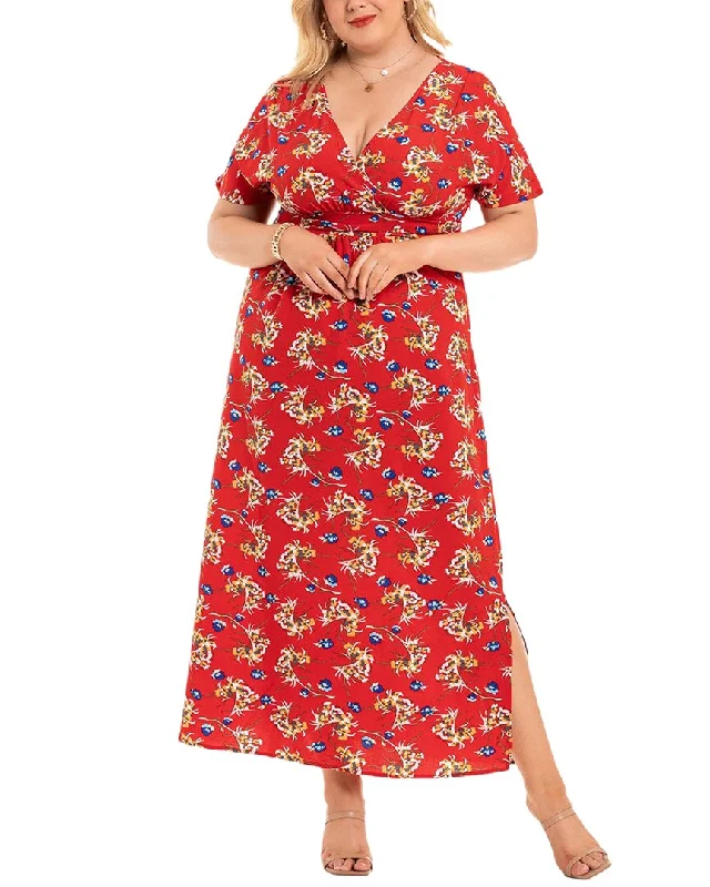 Score Huge Discounts Today!Score Huge Discounts Today!ROMANISSA Maxi Dress