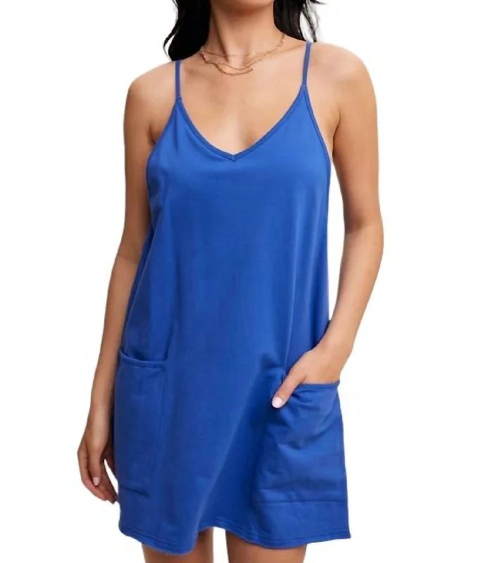 Get More for Less!Get More for Less!Sporty Mini Dress W/romper Liner In Royal Blue Get More for Less!Get More for Less!Sporty Mini Dress W/romper Liner In Royal Blue