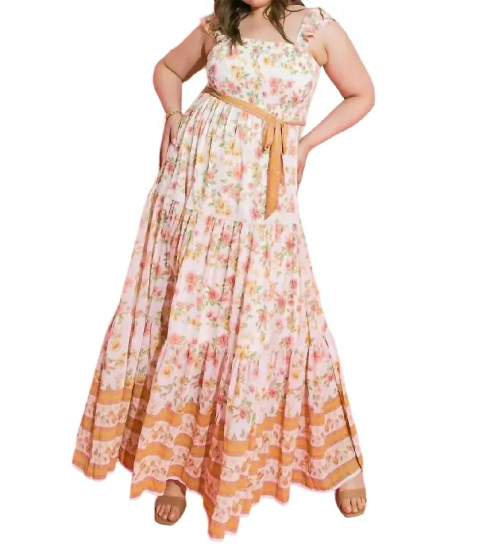 Grab Yours Before It’s Too Late!Grab Yours Before It’s Too Late!Springtime Woven Maxi Dress - (Plus) In Multi Grab Yours Before It’s Too Late!Grab Yours Before It’s Too Late!Springtime Woven Maxi Dress - (Plus) In Multi