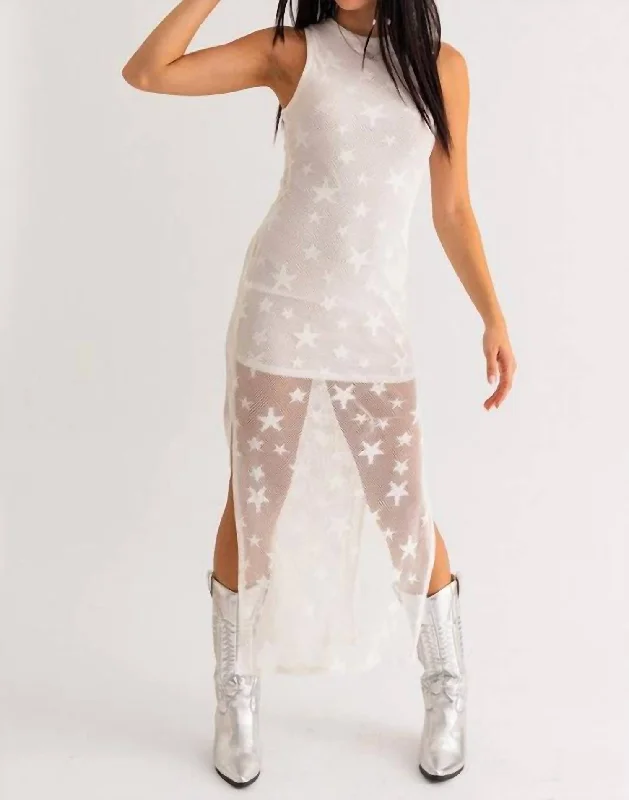 Special Offer – Act Fast!Special Offer – Act Fast!Starstruck Mesh Star Print Maxi Dress In Ivory Special Offer – Act Fast!Special Offer – Act Fast!Starstruck Mesh Star Print Maxi Dress In Ivory