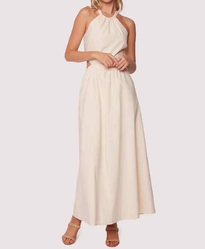 Don't Miss Out!Don't Miss Out!Sunny Business Maxi Dress In Off White