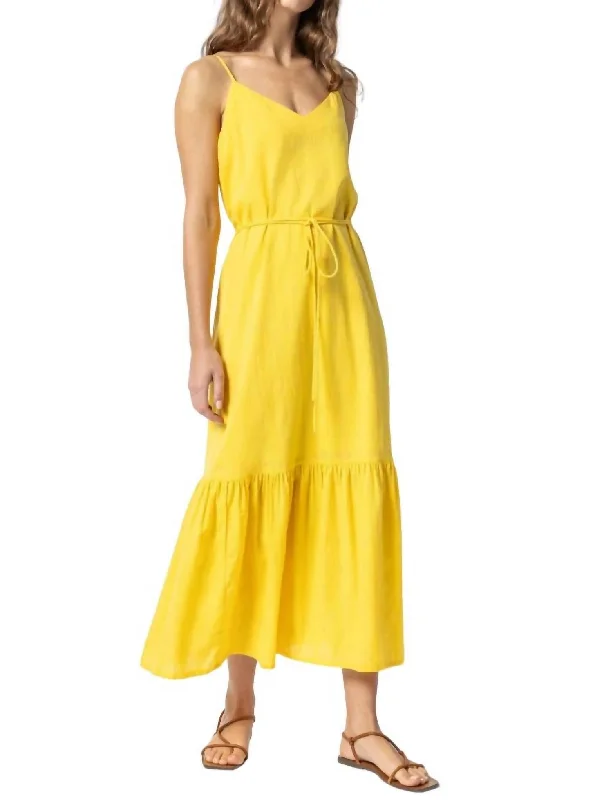 Exclusive Savings This Week!Exclusive Savings This Week!Tami Textured Woven Maxi Dress In Saffron Exclusive Savings This Week!Exclusive Savings This Week!Tami Textured Woven Maxi Dress In Saffron