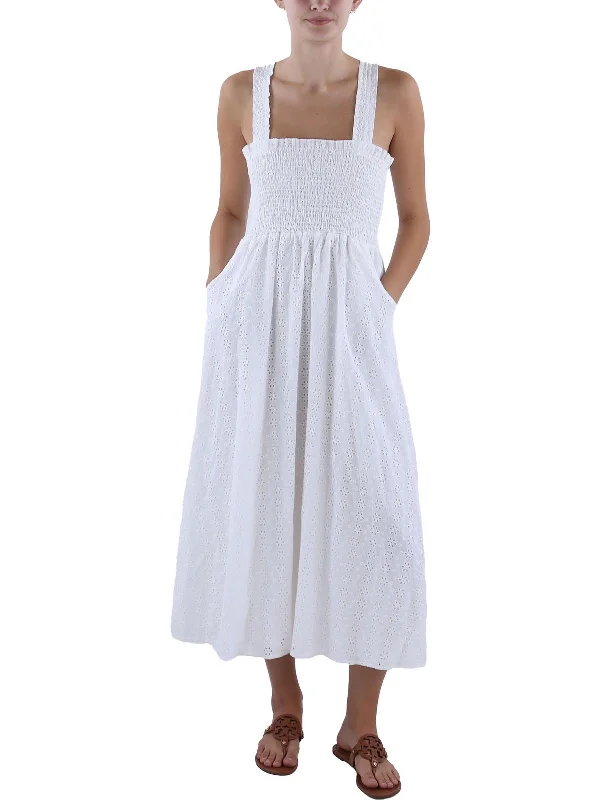 Savings You Can’t Ignore!Savings You Can’t Ignore!Womens Eyelet Smocked Maxi Dress Savings You Can’t Ignore!Savings You Can’t Ignore!Womens Eyelet Smocked Maxi Dress