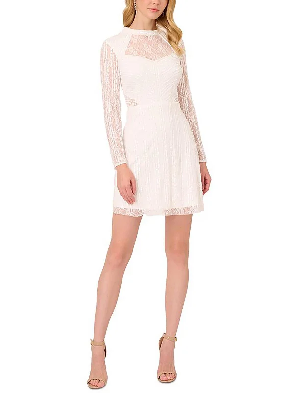 Best Offers of the Month!Best Offers of the Month!Womens Lace Mini Mini Dress