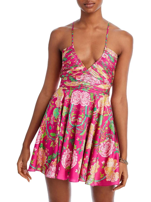 The Sale You’ve Been Waiting For!The Sale You’ve Been Waiting For!Womens Satin V-neck Mini Dress The Sale You’ve Been Waiting For!The Sale You’ve Been Waiting For!Womens Satin V-neck Mini Dress