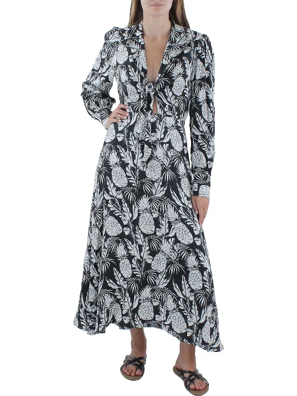 Get More, Spend Less – Shop Now!Get More, Spend Less – Shop Now!Womens Tie Front Linen Blend Maxi Dress Get More, Spend Less – Shop Now!Get More, Spend Less – Shop Now!Womens Tie Front Linen Blend Maxi Dress