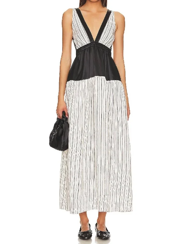 Exclusive Offers You’ll Love!Exclusive Offers You’ll Love!Zoe Maxi Dress In Navy Stripe & Black Combo Exclusive Offers You’ll Love!Exclusive Offers You’ll Love!Zoe Maxi Dress In Navy Stripe & Black Combo