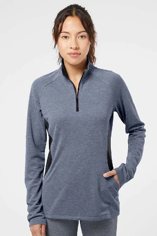 Bigger Savings, Better Shopping!Bigger Savings, Better Shopping!Adidas Womens UPF 50+ 1/4 Zip Sweatshirt - Heather Collegiate Navy Blue/Carbon Grey Bigger Savings, Better Shopping!Bigger Savings, Better Shopping!Adidas Womens UPF 50+ 1/4 Zip Sweatshirt - Heather Collegiate Navy Blue/Carbon Grey