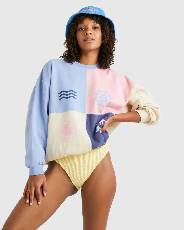 Unmissable Offers Await!Unmissable Offers Await!Billabong Later Days Kendall Crew Sweatshirt-Dusty Rose