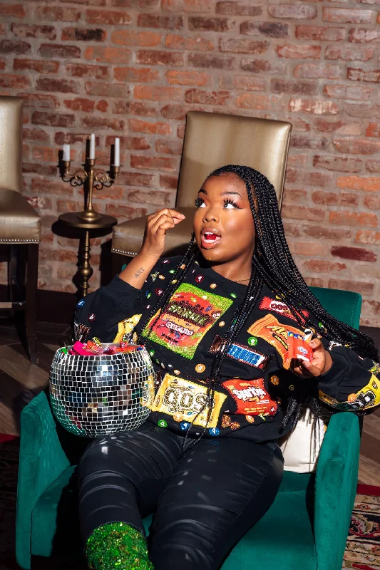 One Click Away from Big Savings!One Click Away from Big Savings!Black Queen of Candy Sweatshirt One Click Away from Big Savings!One Click Away from Big Savings!Black Queen of Candy Sweatshirt