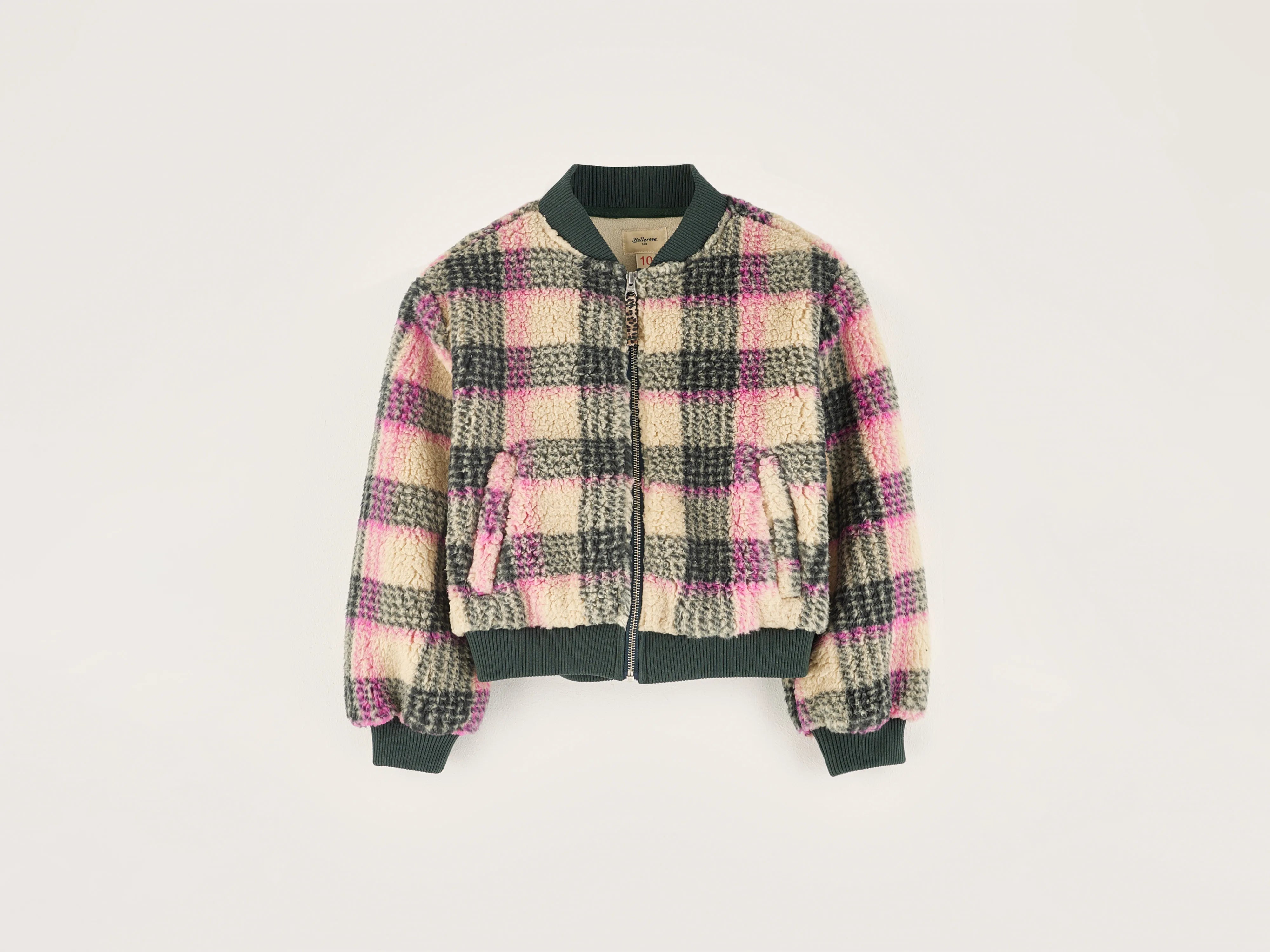 Mega Sale Happening Now!Mega Sale Happening Now!Jane bomber-style sweatshirt (242 / G / CHECK A) Mega Sale Happening Now!Mega Sale Happening Now!Jane bomber-style sweatshirt (242 / G / CHECK A)