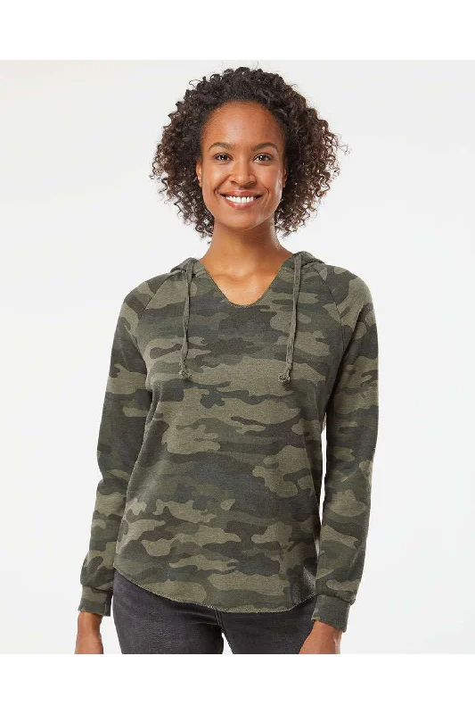 Best Offers of the Month!Best Offers of the Month!Independent Trading Co. Womens California Wave Wash Hooded Sweatshirt Hoodie - Heather Forest Green Camo - NEW Best Offers of the Month!Best Offers of the Month!Independent Trading Co. Womens California Wave Wash Hooded Sweatshirt Hoodie - Heather Forest Green Camo - NEW