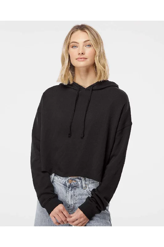 Unmissable Offers Await!Unmissable Offers Await!Independent Trading Co. Womens Crop Hooded Sweatshirt Hoodie - Black - NEW Unmissable Offers Await!Unmissable Offers Await!Independent Trading Co. Womens Crop Hooded Sweatshirt Hoodie - Black - NEW