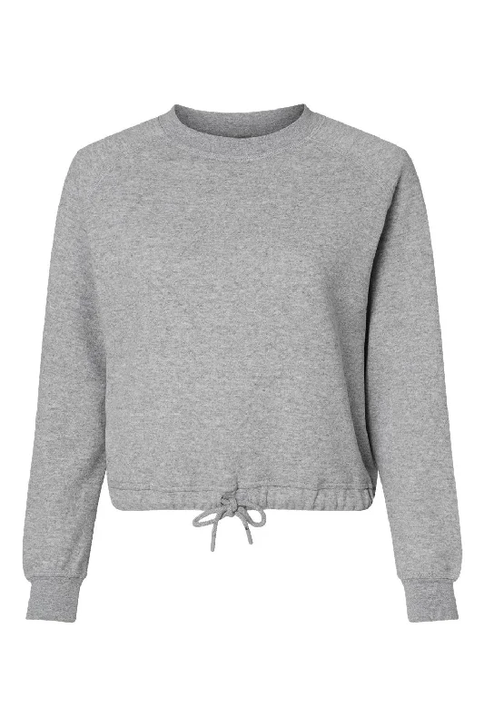 Limited Deals, Unlimited Savings!Limited Deals, Unlimited Savings!LAT Womens Relaxed Boxy Fleece Crewneck Sweatshirt - Heather Grey - NEW Limited Deals, Unlimited Savings!Limited Deals, Unlimited Savings!LAT Womens Relaxed Boxy Fleece Crewneck Sweatshirt - Heather Grey - NEW
