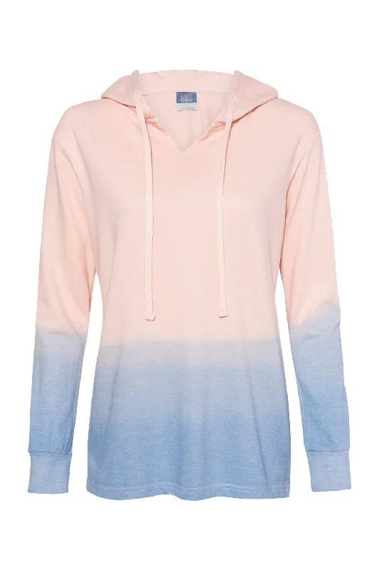 Only a Few Left – Order Now!Only a Few Left – Order Now!MV Sport Womens French Terry Ombre Hooded Sweatshirt Hoodie - Cameo Pink/Stonewash Blue - NEW Only a Few Left – Order Now!Only a Few Left – Order Now!MV Sport Womens French Terry Ombre Hooded Sweatshirt Hoodie - Cameo Pink/Stonewash Blue - NEW