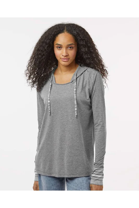 Your Wallet Will Thank You!Your Wallet Will Thank You!MV Sport Womens Heathered Jersey Hooded T-Shirt Hoodie - Graphite Grey - NEW Your Wallet Will Thank You!Your Wallet Will Thank You!MV Sport Womens Heathered Jersey Hooded T-Shirt Hoodie - Graphite Grey - NEW