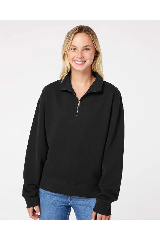 Huge Savings – Act Now!Huge Savings – Act Now!MV Sport Womens Sueded Fleece 1/4 Zip Sweatshirt - Black - NEW Huge Savings – Act Now!Huge Savings – Act Now!MV Sport Womens Sueded Fleece 1/4 Zip Sweatshirt - Black - NEW
