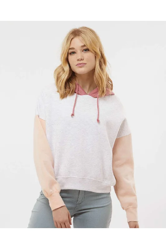 Only a Few Left – Order Now!Only a Few Left – Order Now!MV Sport Womens Sueded Fleece Colorblock Crop Hooded Sweatshirt Hoodie - Cameo Pink - NEW Only a Few Left – Order Now!Only a Few Left – Order Now!MV Sport Womens Sueded Fleece Colorblock Crop Hooded Sweatshirt Hoodie - Cameo Pink - NEW