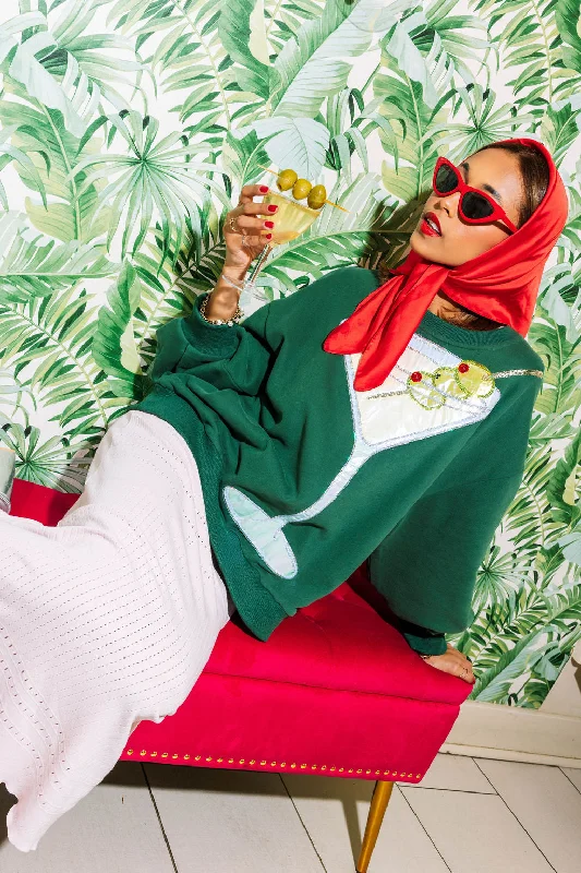 Sale Alert – Get Ready to Shop!Sale Alert – Get Ready to Shop!Olive Green Metallic Martini Sweatshirt Sale Alert – Get Ready to Shop!Sale Alert – Get Ready to Shop!Olive Green Metallic Martini Sweatshirt