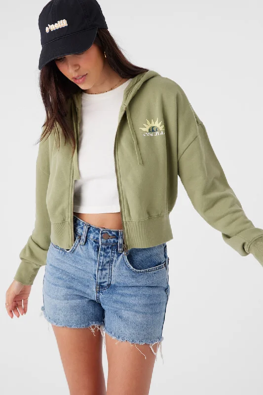 New Discounts Just Dropped!New Discounts Just Dropped!O'Neill Darcie Zip Hooded Sweatshirt-Oil Green New Discounts Just Dropped!New Discounts Just Dropped!O'Neill Darcie Zip Hooded Sweatshirt-Oil Green
