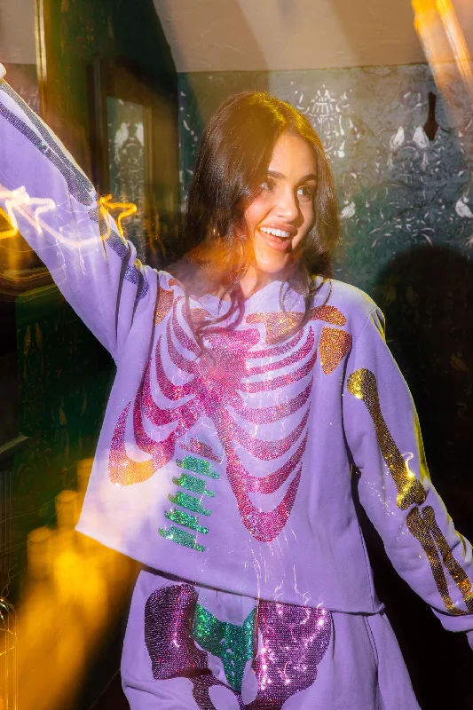 More Discounts, More Joy!More Discounts, More Joy!Purple Multi Skeleton Sweatshirt More Discounts, More Joy!More Discounts, More Joy!Purple Multi Skeleton Sweatshirt