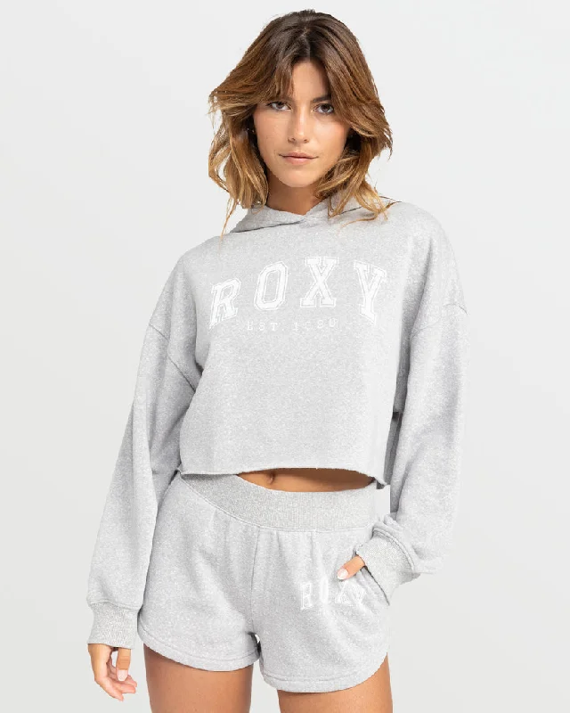 Your Favorite Items on Sale Now!Your Favorite Items on Sale Now!Roxy Afternoon Hike Crop Sweatshirt-Heritage Heather