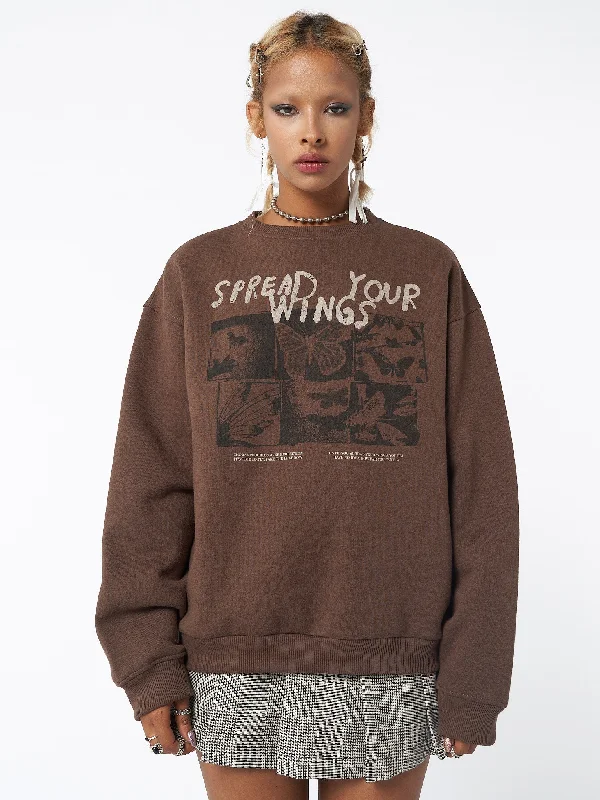 Don’t Wait – Deals Won’t Last!Don’t Wait – Deals Won’t Last!Spread Your Wings Brown Sweatshirt Don’t Wait – Deals Won’t Last!Don’t Wait – Deals Won’t Last!Spread Your Wings Brown Sweatshirt
