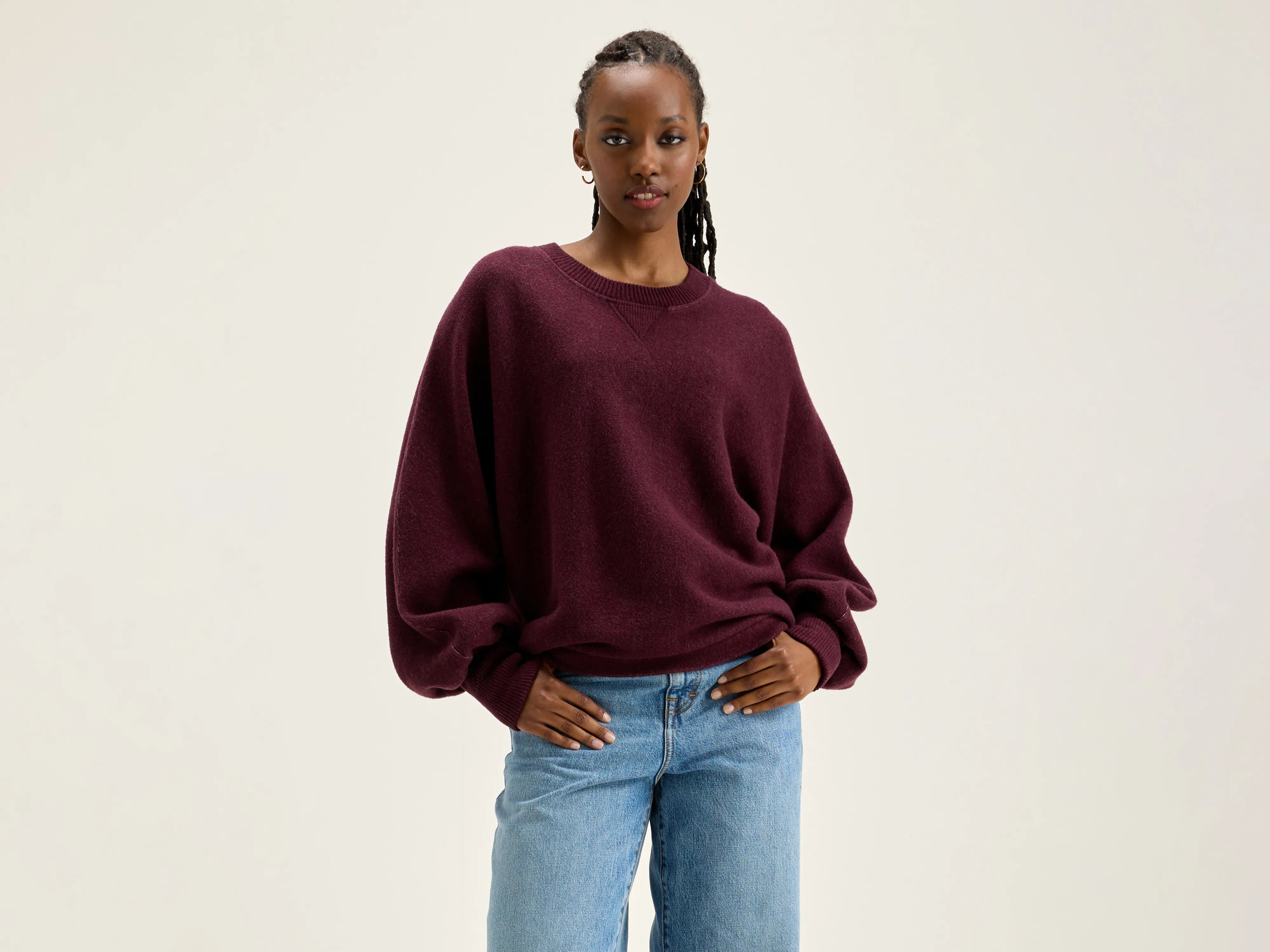 Hurry, Sale Ends Soon!Hurry, Sale Ends Soon!Milos crew-neck sweatshirt (242 / W / WINE) Hurry, Sale Ends Soon!Hurry, Sale Ends Soon!Milos crew-neck sweatshirt (242 / W / WINE)