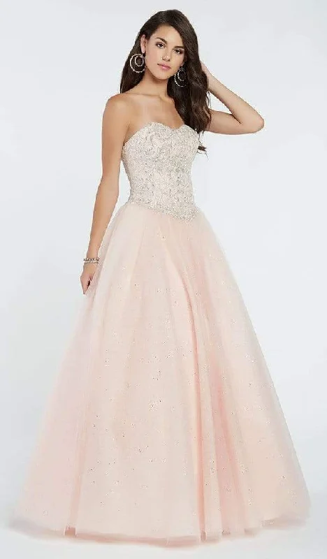 Best Price of the Season!Best Price of the Season!Alyce Paris - 60362 Strapless Beaded Lace Corset Top Tulle Gown - 1 pcs Blush In Size 000 Available Best Price of the Season!Best Price of the Season!Alyce Paris - 60362 Strapless Beaded Lace Corset Top Tulle Gown - 1 pcs Blush In Size 000 Available