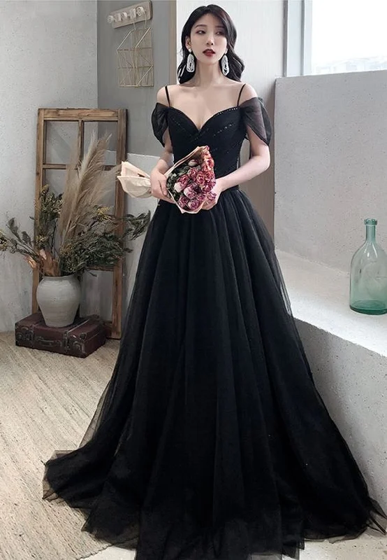 Best Price of the Season!Best Price of the Season!Black Tulle Long Prom Dress Evening Dress cg21972 Best Price of the Season!Best Price of the Season!Black Tulle Long Prom Dress Evening Dress cg21972