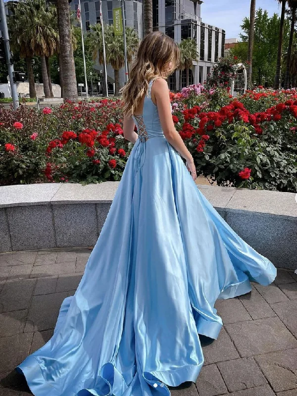 Your Discount is Waiting!Your Discount is Waiting!BLUE SATIN LONG PROM DRESS BLUE SATIN EVENING DRESS cg21977 Your Discount is Waiting!Your Discount is Waiting!BLUE SATIN LONG PROM DRESS BLUE SATIN EVENING DRESS cg21977