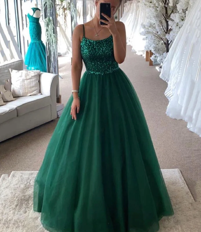 The Sale You’ve Been Waiting For!The Sale You’ve Been Waiting For!GREEN TULLE SEQUINS LONG A LINE PROM DRESS EVENING DRESS cg21920 The Sale You’ve Been Waiting For!The Sale You’ve Been Waiting For!GREEN TULLE SEQUINS LONG A LINE PROM DRESS EVENING DRESS cg21920