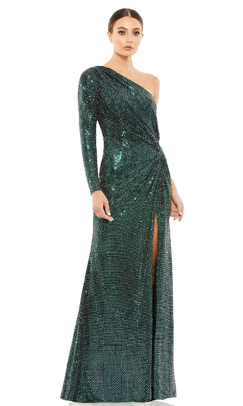 Shop Now and Save!Shop Now and Save!Ieena Duggal - 12501 Asymmetric High Slit Dress