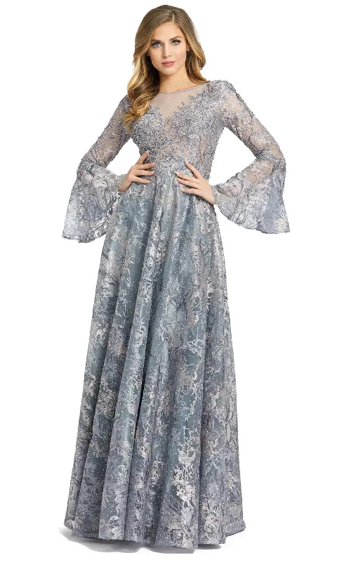 Shop Today, Save Tomorrow!Shop Today, Save Tomorrow!Mac Duggal 20258 - Embellished Bell Sleeve Evening Gown