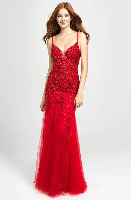 Today’s Deals, Tomorrow’s Regrets!Today’s Deals, Tomorrow’s Regrets!Madison James - Beaded Plunging Godet Trumpet Evening Dress 19-105 - 1 pc Red In Size 4 Available Today’s Deals, Tomorrow’s Regrets!Today’s Deals, Tomorrow’s Regrets!Madison James - Beaded Plunging Godet Trumpet Evening Dress 19-105 - 1 pc Red In Size 4 Available